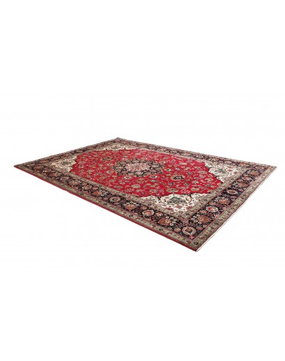 Tappeto Tabriz Persia marrone grigio 254x365