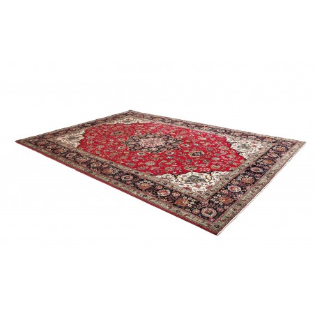 Tappeto Tabriz Persia marrone grigio 254x365