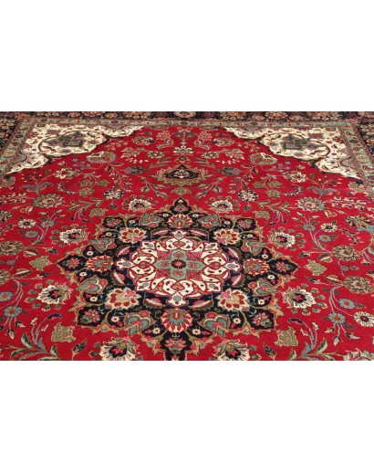 Tappeto Tabriz Persia marrone grigio 254x365