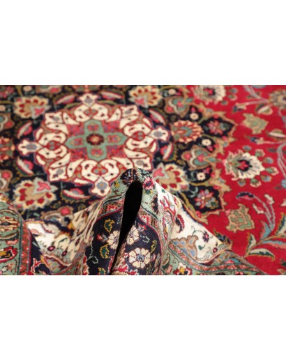 Tappeto Tabriz Persia marrone grigio 254x365