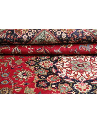 Tappeto Tabriz Persia marrone grigio 254x365