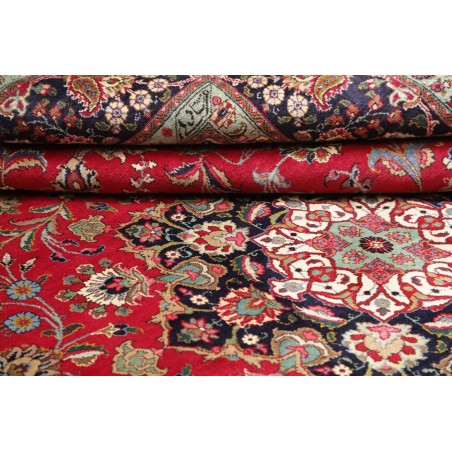Tappeto Tabriz Persia marrone grigio 254x365