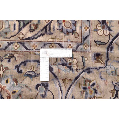 Tappeto Kashan Persia bianco marrone 273x386