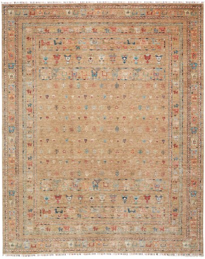 Tappeto Rubin Pakistan marrone grigio 249x305