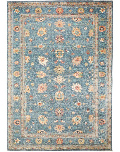 Tappeto Zigler Fine Pakistan azzurro giallo 298x427
