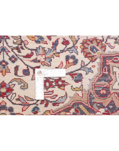 Tappeto Sarough Persia bianco marrone 130x202