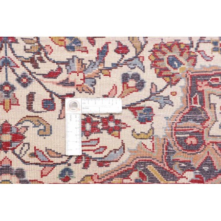 Tappeto Sarough Persia bianco marrone 130x202