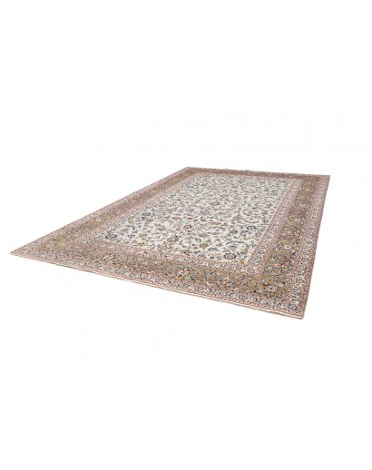 Tappeto Kashan Persia bianco 300x428