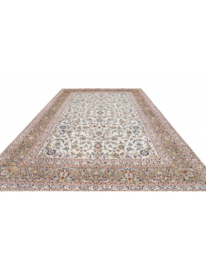 Tappeto Kashan Persia bianco 300x428