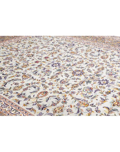 Tappeto Kashan Persia bianco 300x428