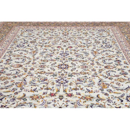 Tappeto Kashan Persia bianco 300x428