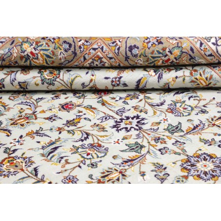 Tappeto Kashan Persia bianco 300x428