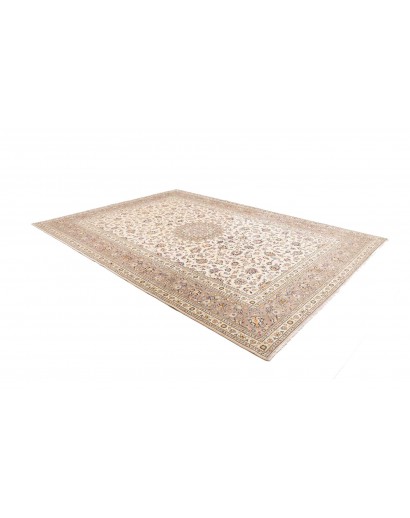 Tappeto Kashan Persia bianco 250x347