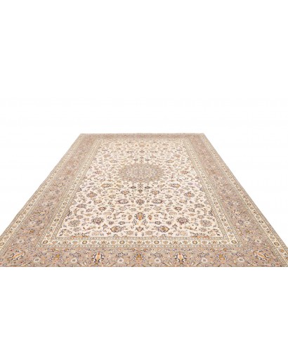 Tappeto Kashan Persia bianco 250x347