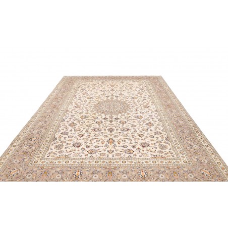 Tappeto Kashan Persia bianco 250x347
