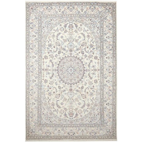 Tappeto Nain 9La Persia bianco azzurro 187x290