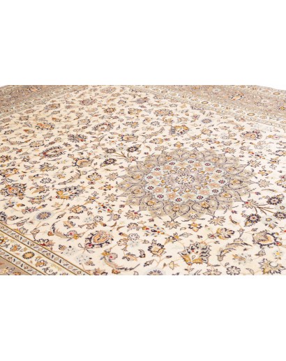 Tappeto Kashan Persia bianco 250x347