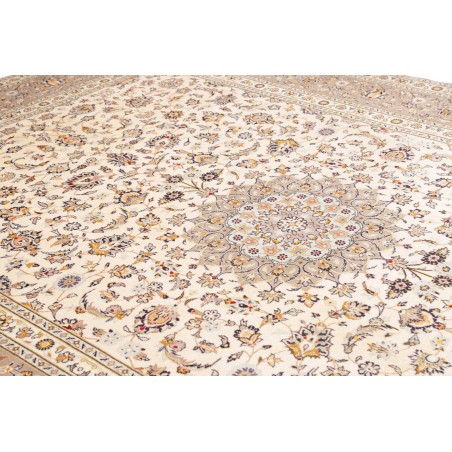 Tappeto Kashan Persia bianco 250x347