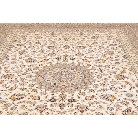 Tappeto Kashan Persia bianco 250x347