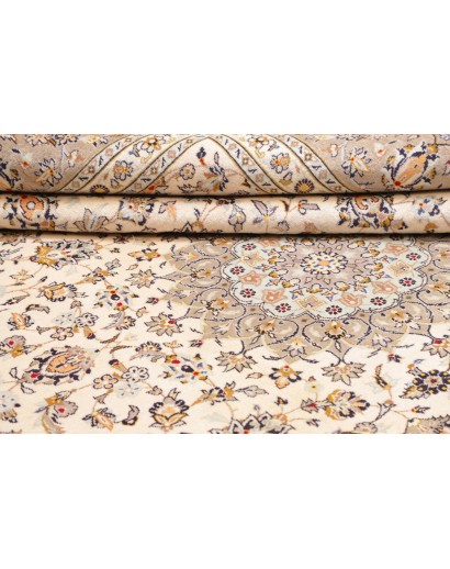 Tappeto Kashan Persia bianco 250x347