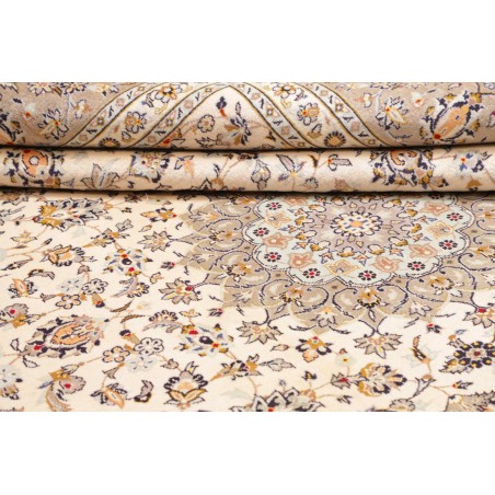 Tappeto Kashan Persia bianco 250x347
