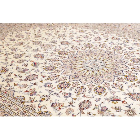Tappeto Kashan Persia bianco 295x402