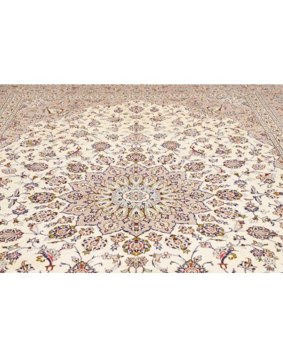 Tappeto Kashan Persia bianco 295x402