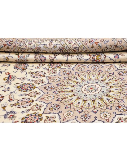 Tappeto Kashan Persia bianco 295x402