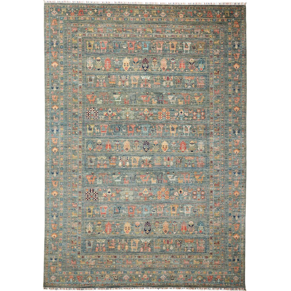 Tappeto Rubin Pakistan bianco marrone 249x350 Tappeto Rubin Pakistan bianco marrone 249x350