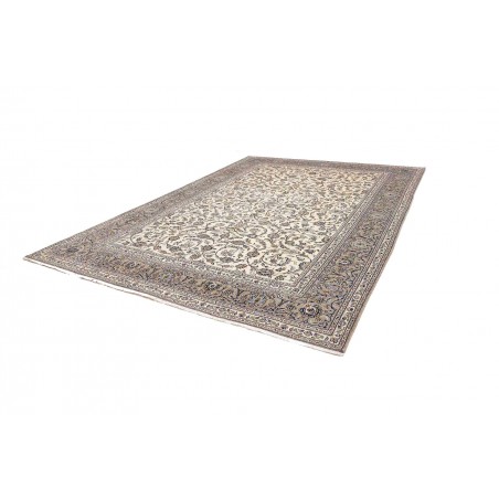 Tappeto Kashan Persia beige verde 273x378