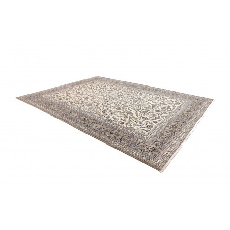 Tappeto Kashan Persia beige verde 273x378