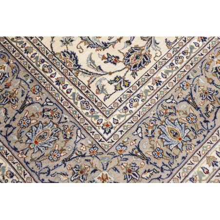 Tappeto Kashan Persia beige verde 273x378