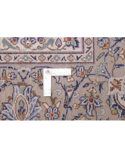 Tappeto Kashan Persia beige verde 273x378
