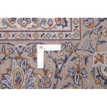 Tappeto Kashan Persia beige verde 273x378