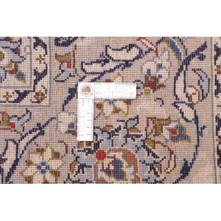 Tappeto Kashan Persia bianco grigio 250x353