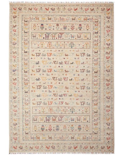 Tappeto Rubin Pakistan beige marrone 204x292