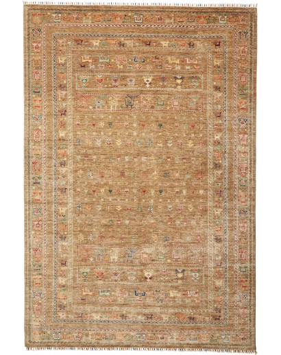 Tappeto Rubin Pakistan marrone giallo 204x300