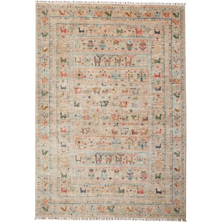 Tappeto Rubin Pakistan marrone grigio 168x239