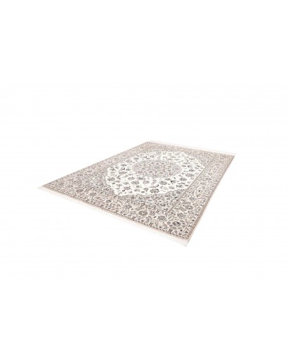 Tappeto Nain 9La Persia bianco marrone 250x344