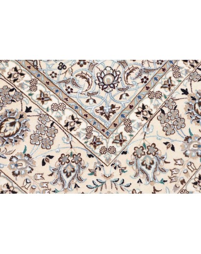 Tappeto Nain 9La Persia bianco marrone 250x344