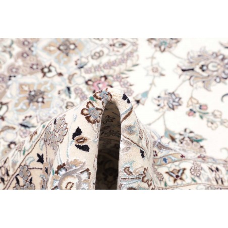 Tappeto Nain 9La Persia bianco marrone 250x344