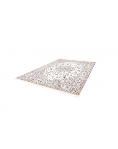 Tappeto Nain 9La Persia bianco grigio 250x346