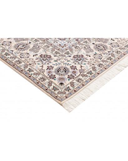 Tappeto Nain 9La Persia bianco grigio 250x346