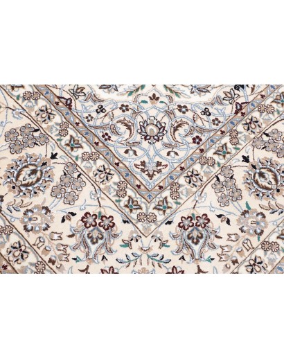 Tappeto Nain 9La Persia bianco grigio 250x346