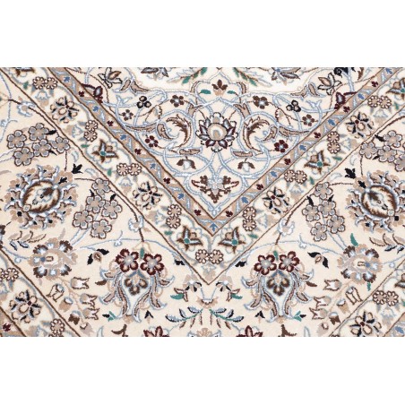 Tappeto Nain 9La Persia bianco grigio 250x346