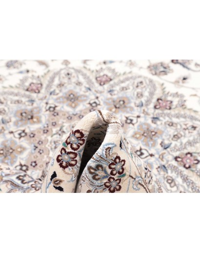 Tappeto Nain 9La Persia bianco grigio 250x346