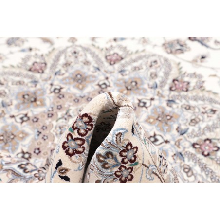 Tappeto Nain 9La Persia bianco grigio 250x346