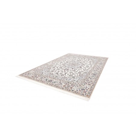 Tappeto Nain 9La Persia bianco grigio 252x353