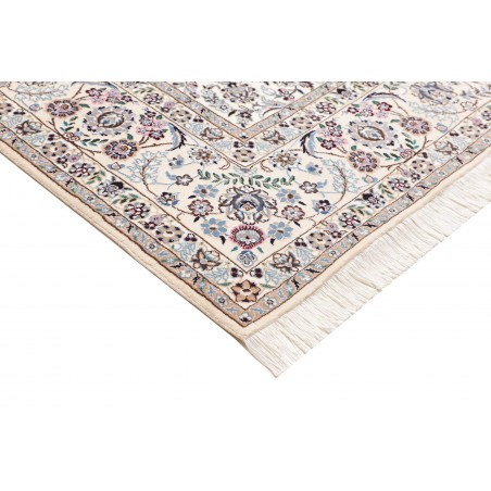 Tappeto Nain 9La Persia bianco grigio 252x353