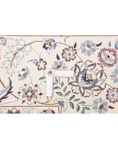 Tappeto Nain 9La Persia bianco grigio 252x353